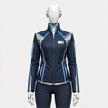 AURA traegt die BotCouture Branded Role Jacket