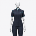 BotCouture Identity Shirt – AURA in Deep Corporate Navy