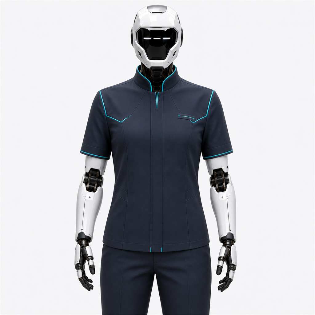 BotCouture Identity Shirt – NOVA in Deep Corporate Navy