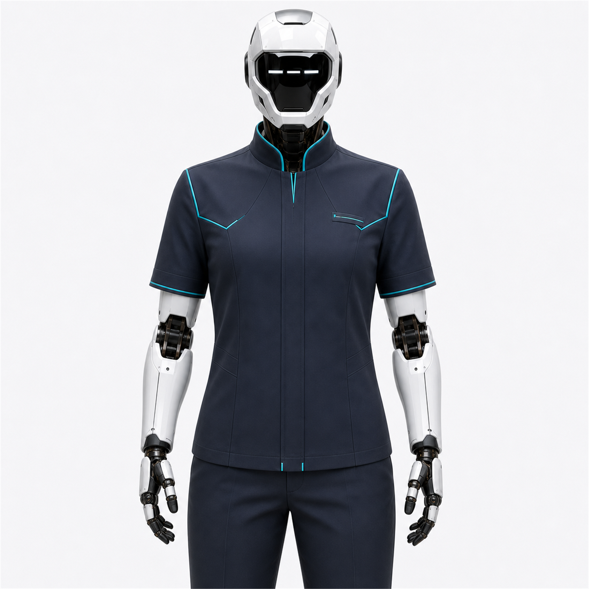 BotCouture Identity Shirt – NOVA in Deep Corporate Navy