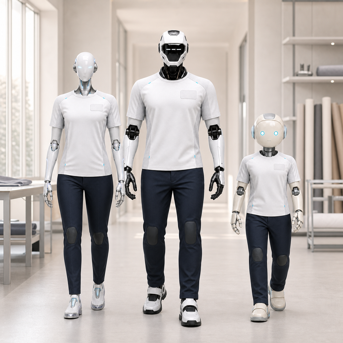 BotCouture Basic Shirt – Teamstart im hellen BotCouture Atelier